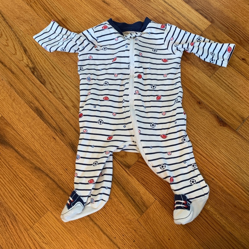 Little Me sports footie